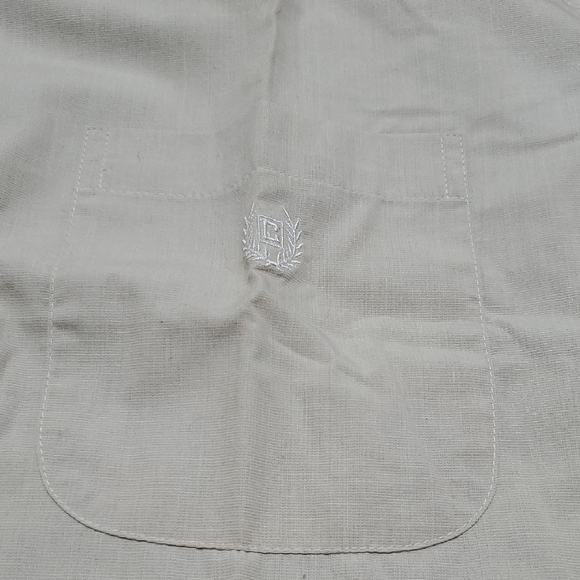 Chaps Men's Cream Shirt - Picture 5 of 7